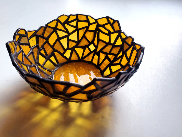 Event image STAINED GLASS NOVICE- Mosaic Bowl